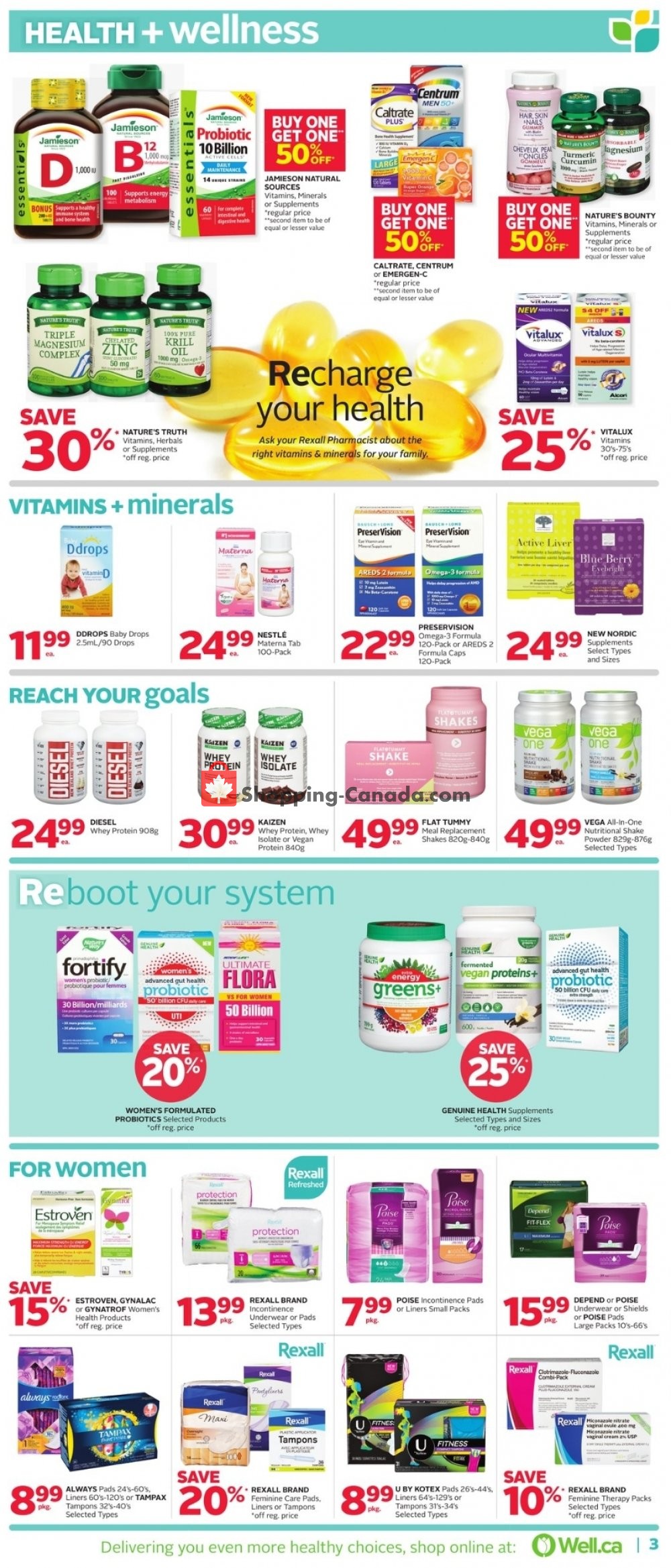 Rexall Drug Store flyer from Friday April 19, 2019 to Thursday April 25, 2019 - page 4