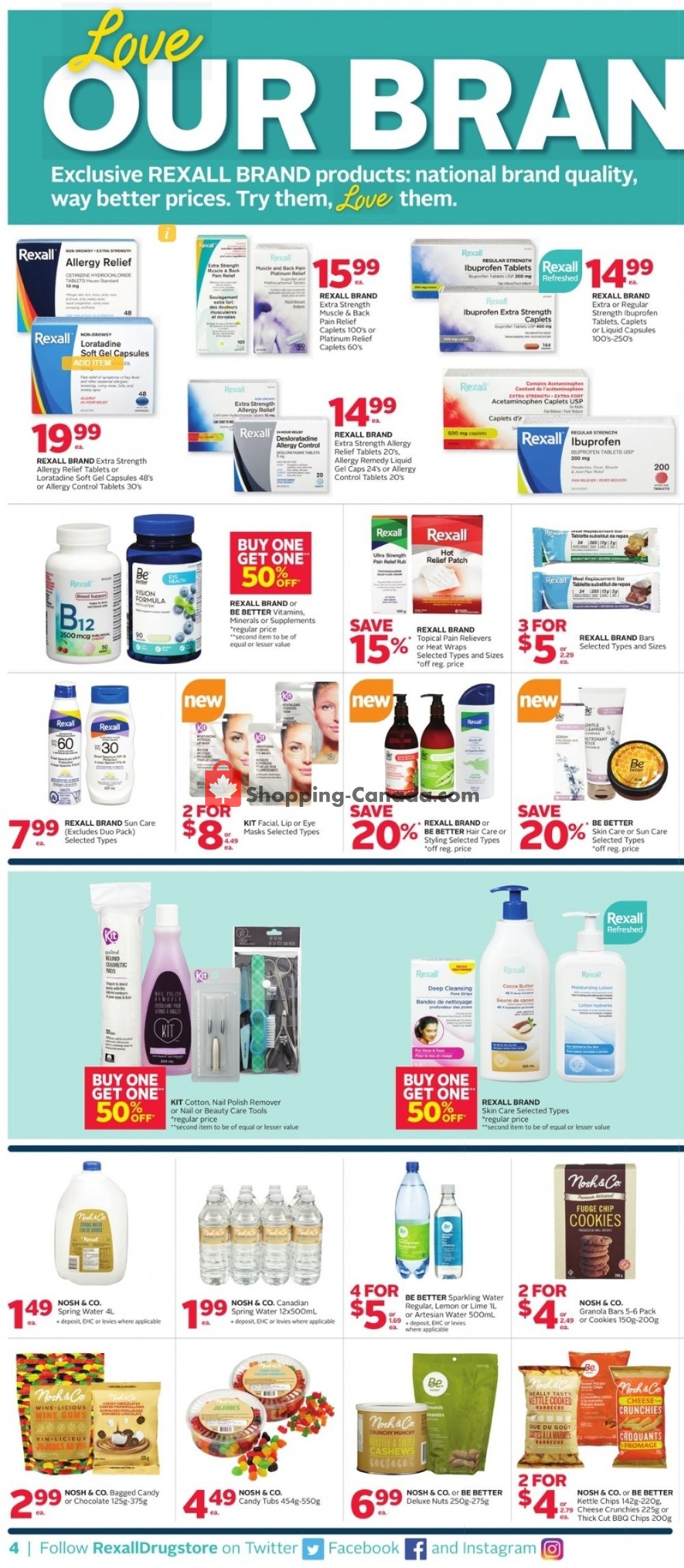 Rexall Drug Store flyer from Friday April 19, 2019 to Thursday April 25, 2019 - page 5