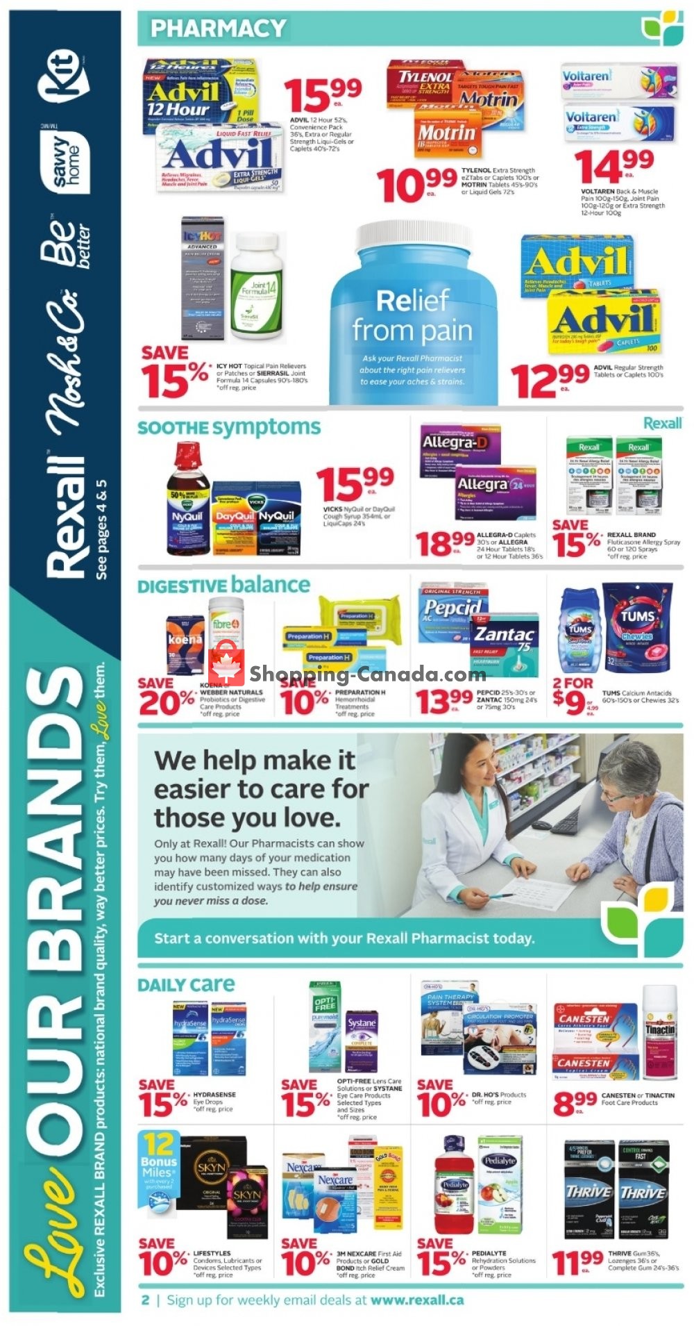 Rexall Drug Store flyer from Friday April 19, 2019 to Thursday April 25, 2019 - page 3