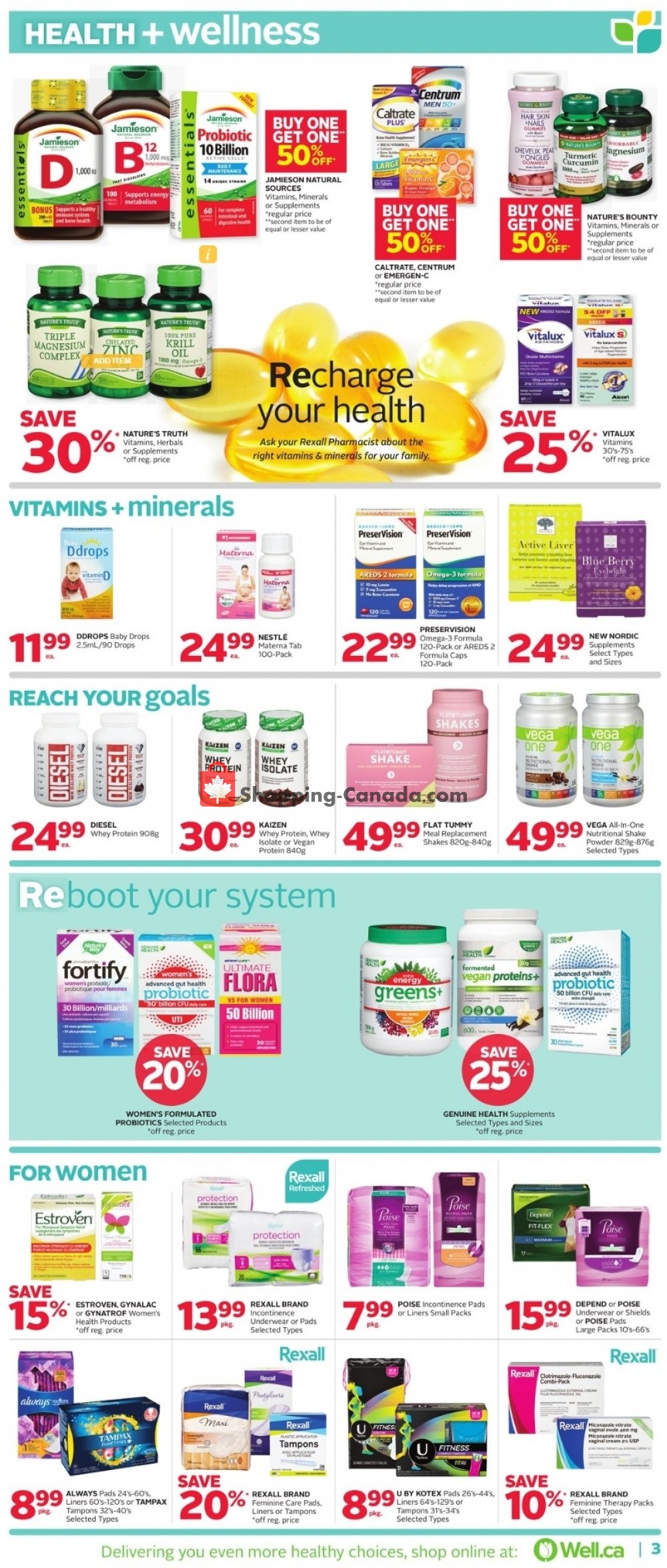 Rexall Drug Store flyer from Friday April 19, 2019 to Thursday April 25, 2019 - page 4