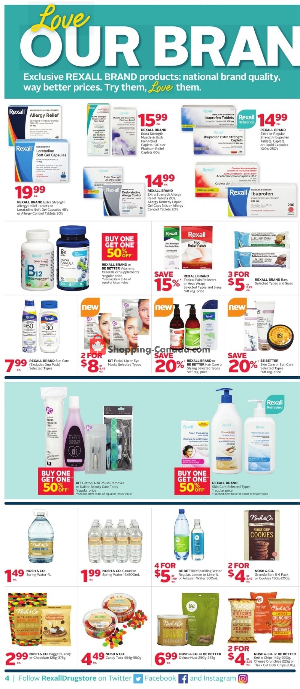 Rexall Drug Store flyer from Friday April 19, 2019 to Thursday April 25, 2019 - page 5