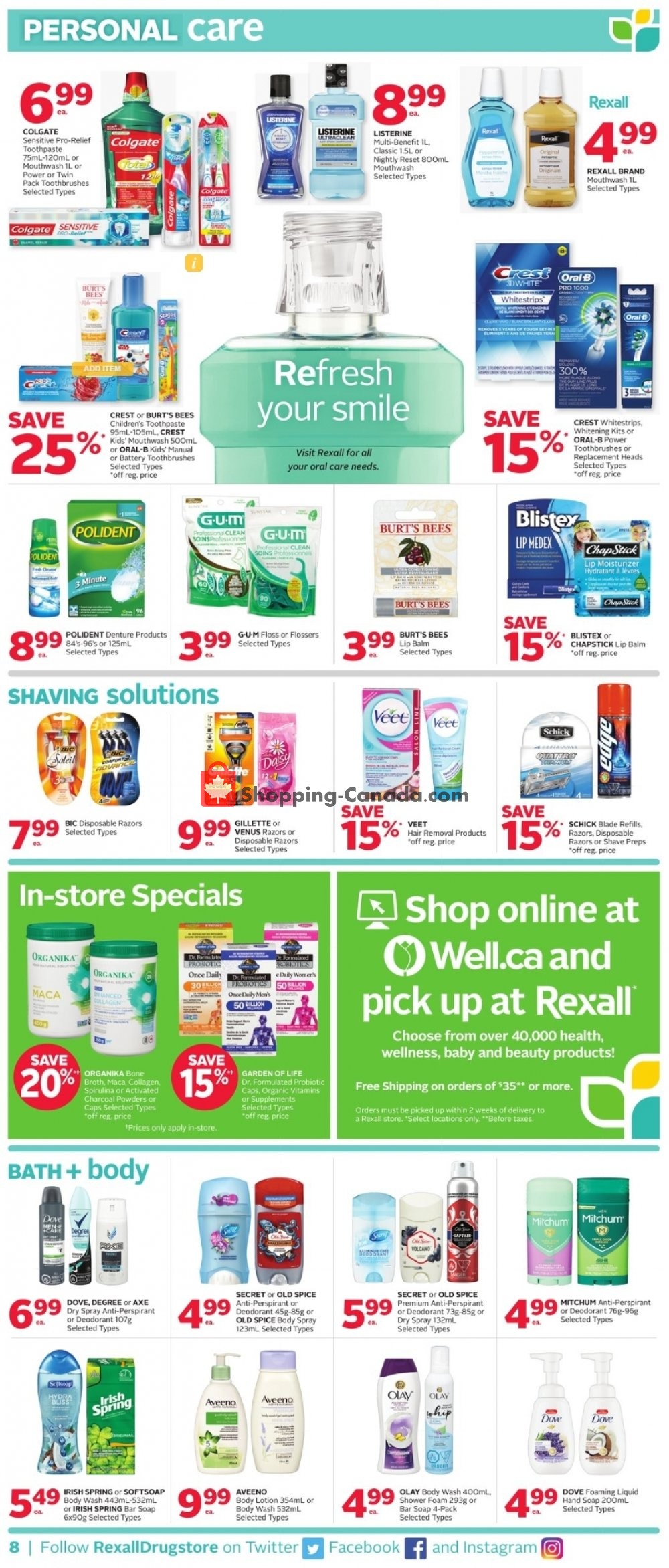 Rexall Drug Store flyer from Friday April 19, 2019 to Thursday April 25, 2019 - page 9