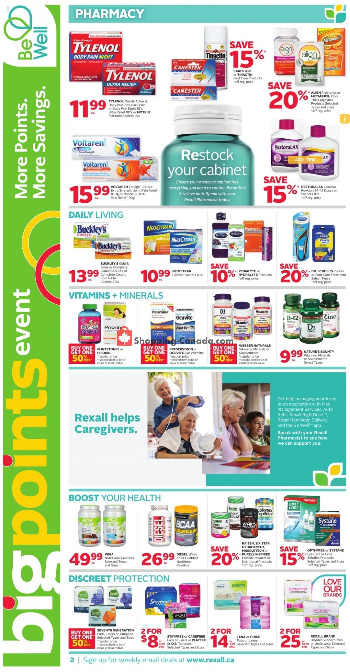 Rexall Drug Store flyer from Friday April 2, 2021 to Thursday April 8, 2021 - page 6