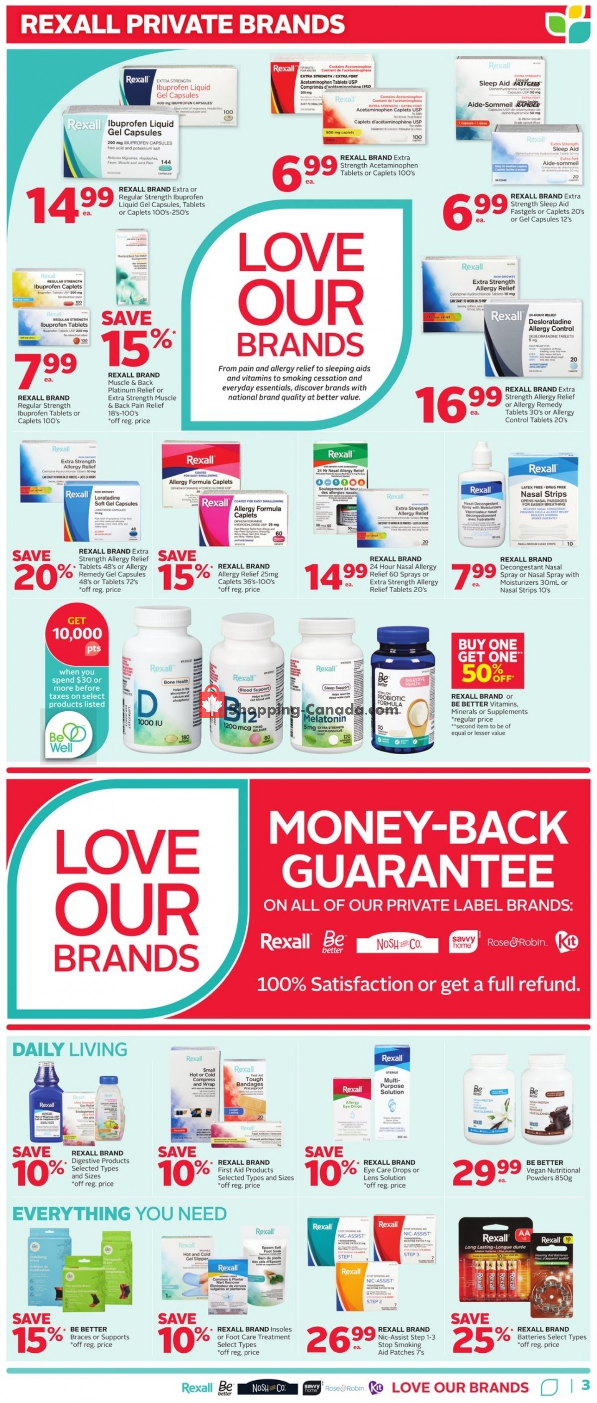 Rexall Drug Store flyer from Friday April 2, 2021 to Thursday April 8, 2021 - page 8