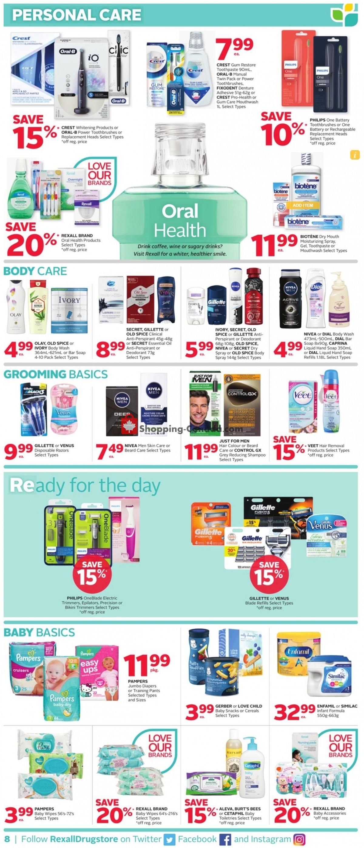 Rexall Drug Store flyer from Friday April 2, 2021 to Thursday April 8, 2021 - page 13