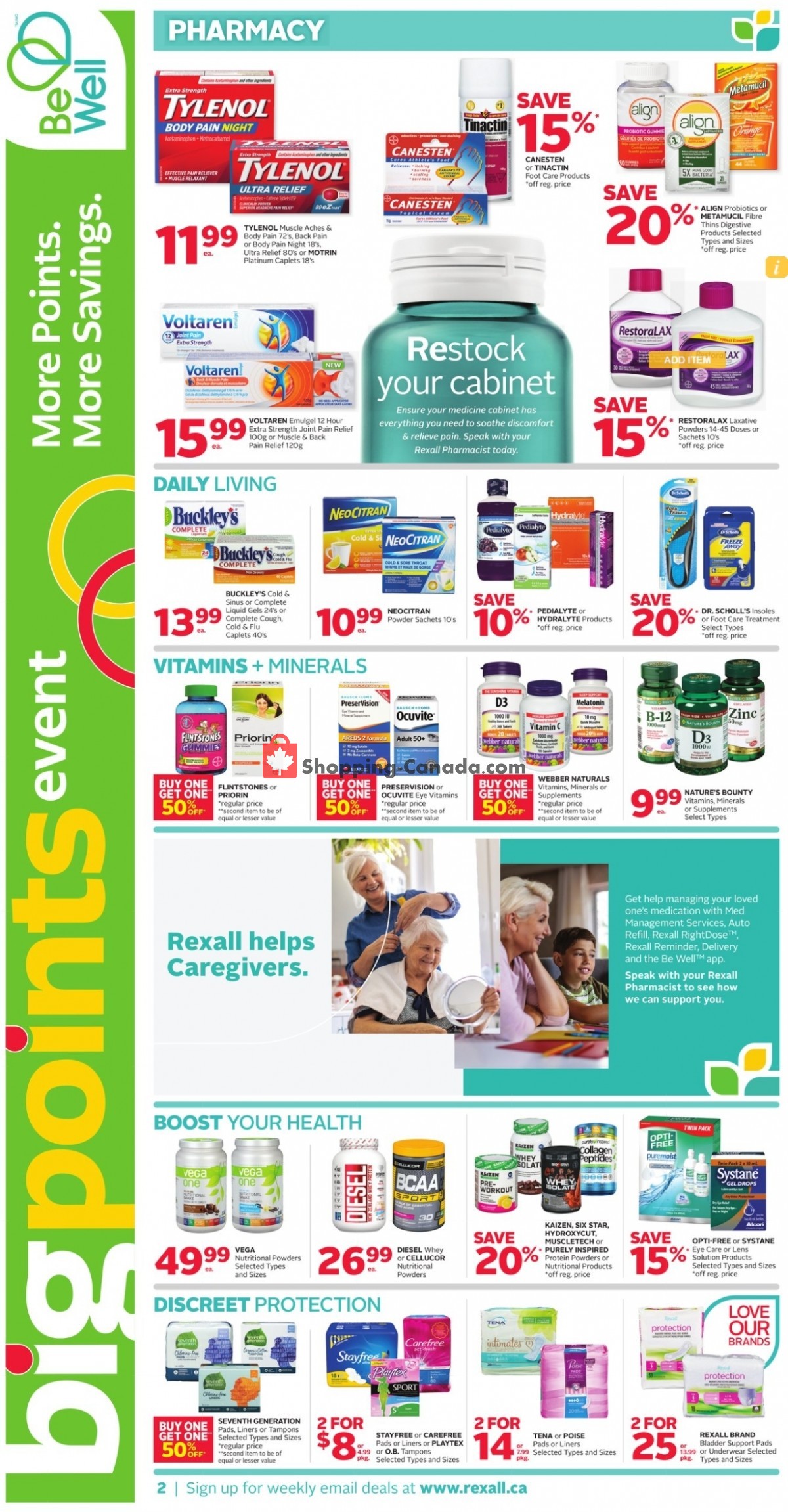 Rexall Drug Store flyer from Friday April 2, 2021 to Thursday April 8, 2021 - page 6