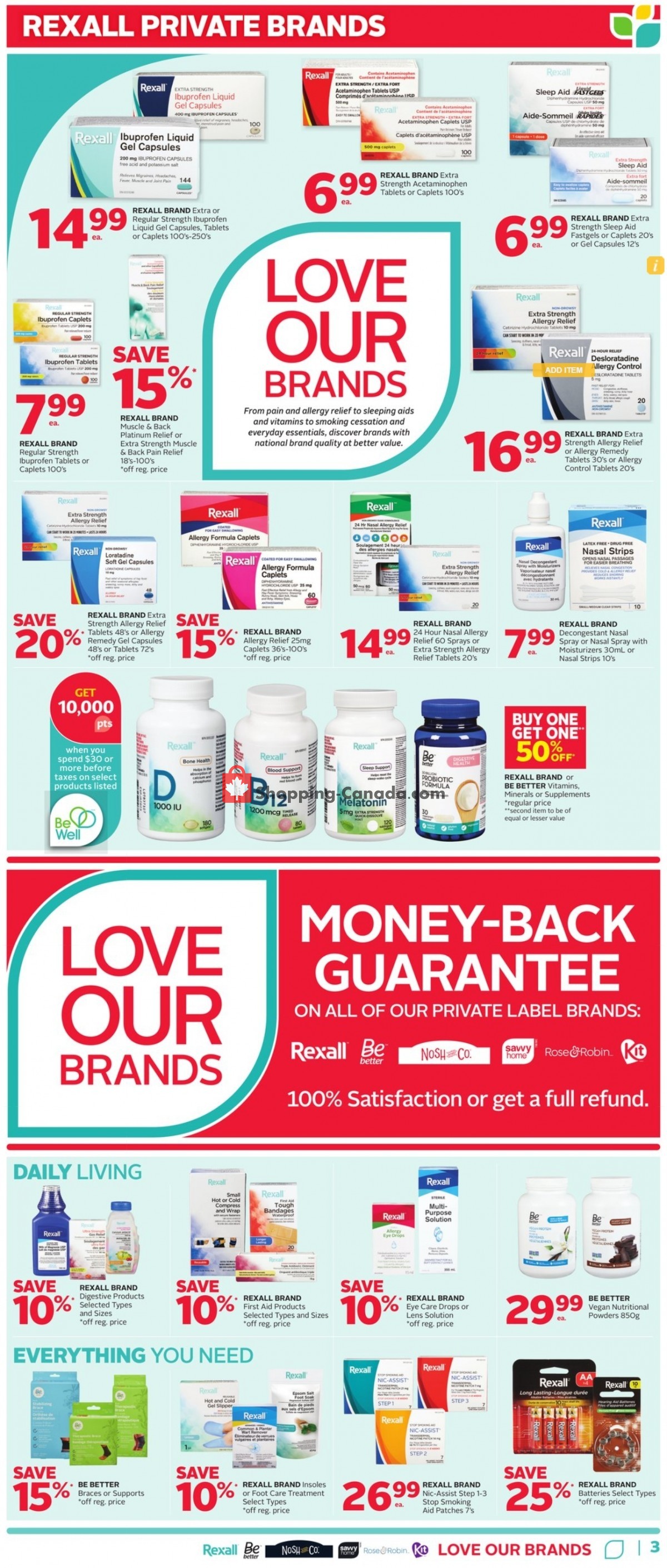 Rexall Drug Store flyer from Friday April 2, 2021 to Thursday April 8, 2021 - page 8