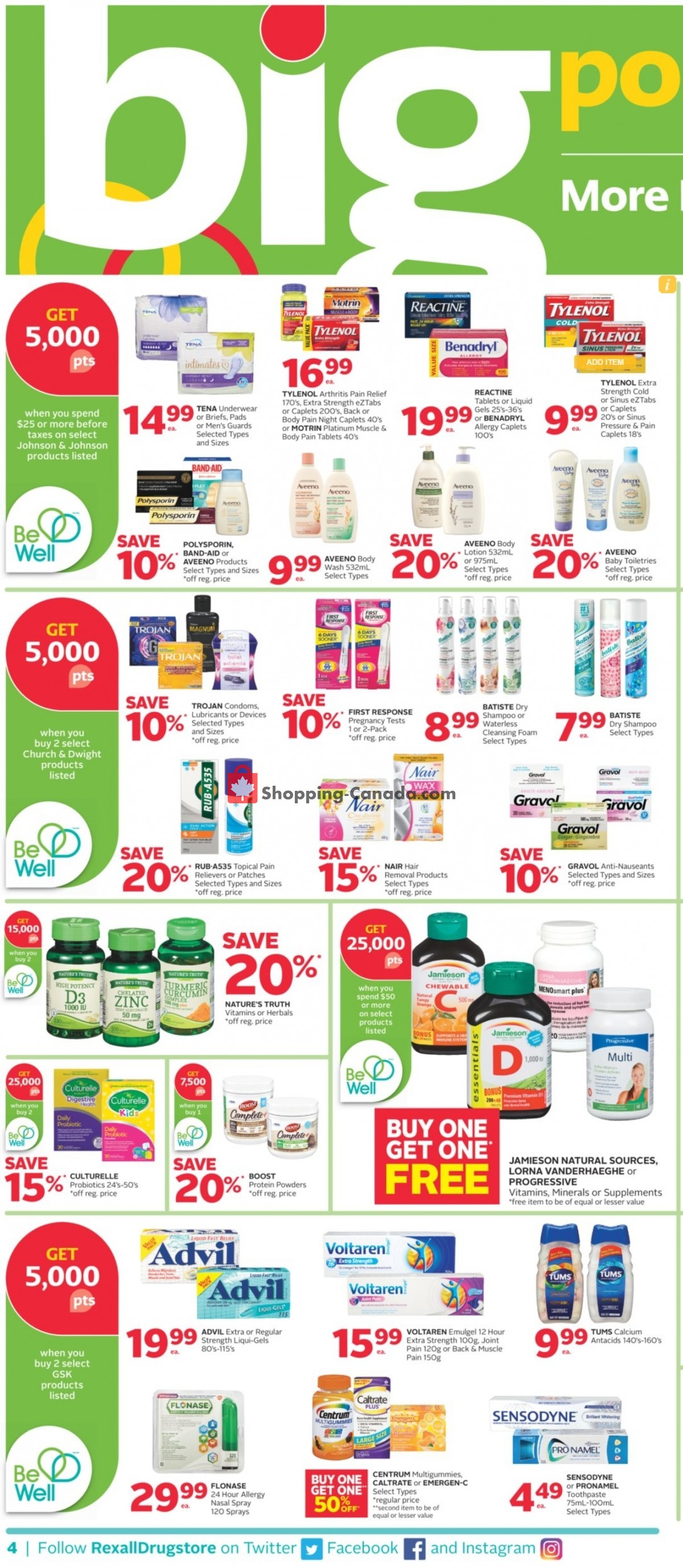 Rexall Drug Store flyer from Friday April 2, 2021 to Thursday April 8, 2021 - page 9