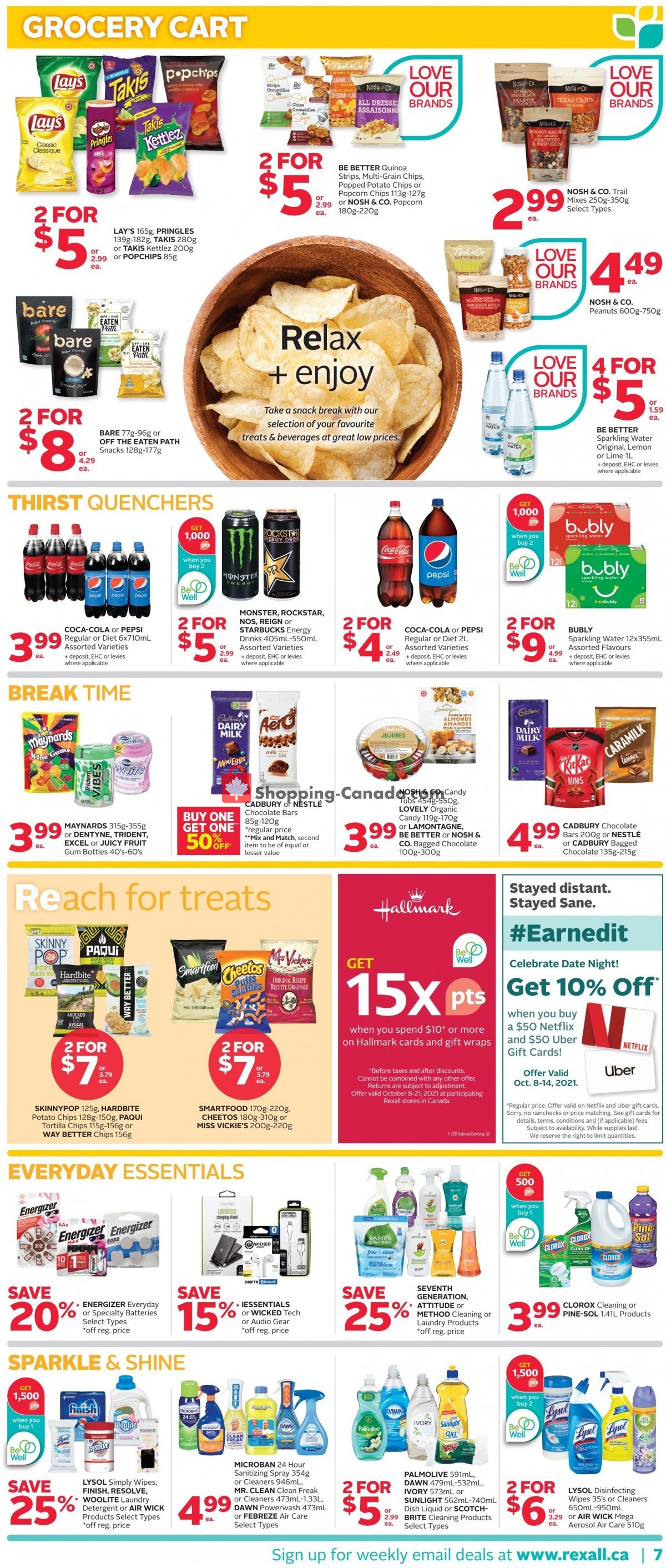 Rexall Drug Store flyer from Friday October 8, 2021 to Thursday October 14, 2021 - page 11