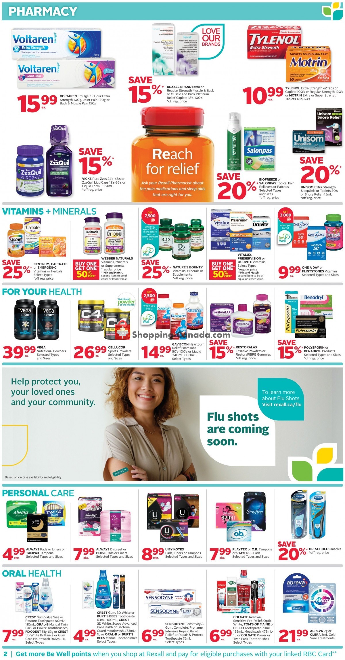 Rexall Drug Store flyer from Friday October 8, 2021 to Thursday October 14, 2021 - page 3