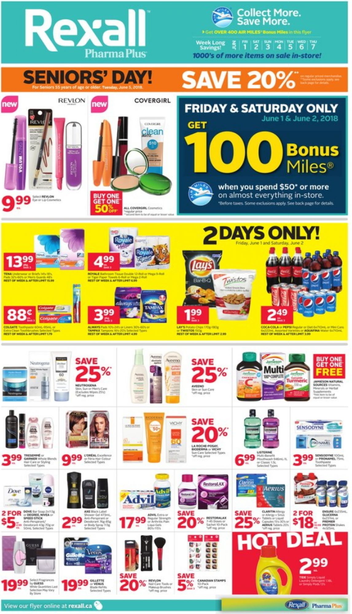Rexall Drug Store Canada, flyer (ON) June 1 June 7, 2018 Shopping Canada