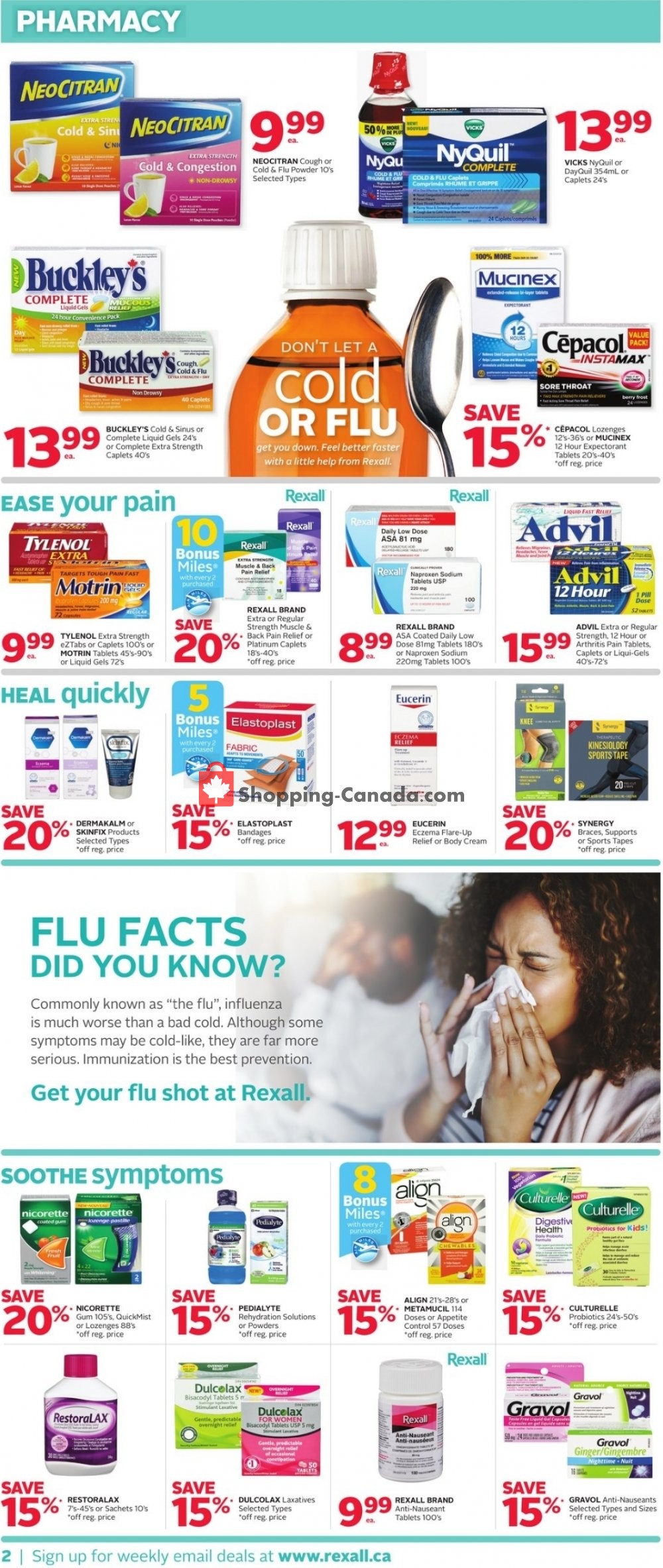 Rexall Drug Store flyer from Friday October 19, 2018 to Thursday October 25, 2018 - page 4