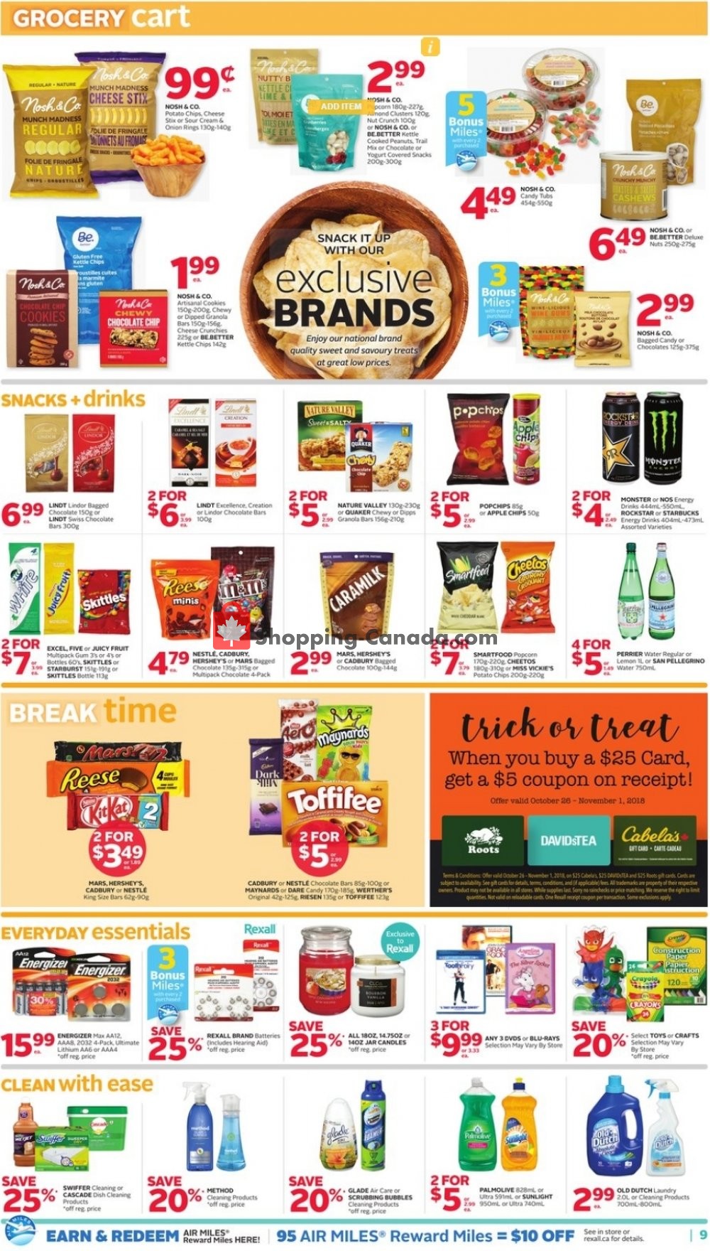 Rexall Drug Store flyer from Friday October 26, 2018 to Thursday November 1, 2018 - page 12