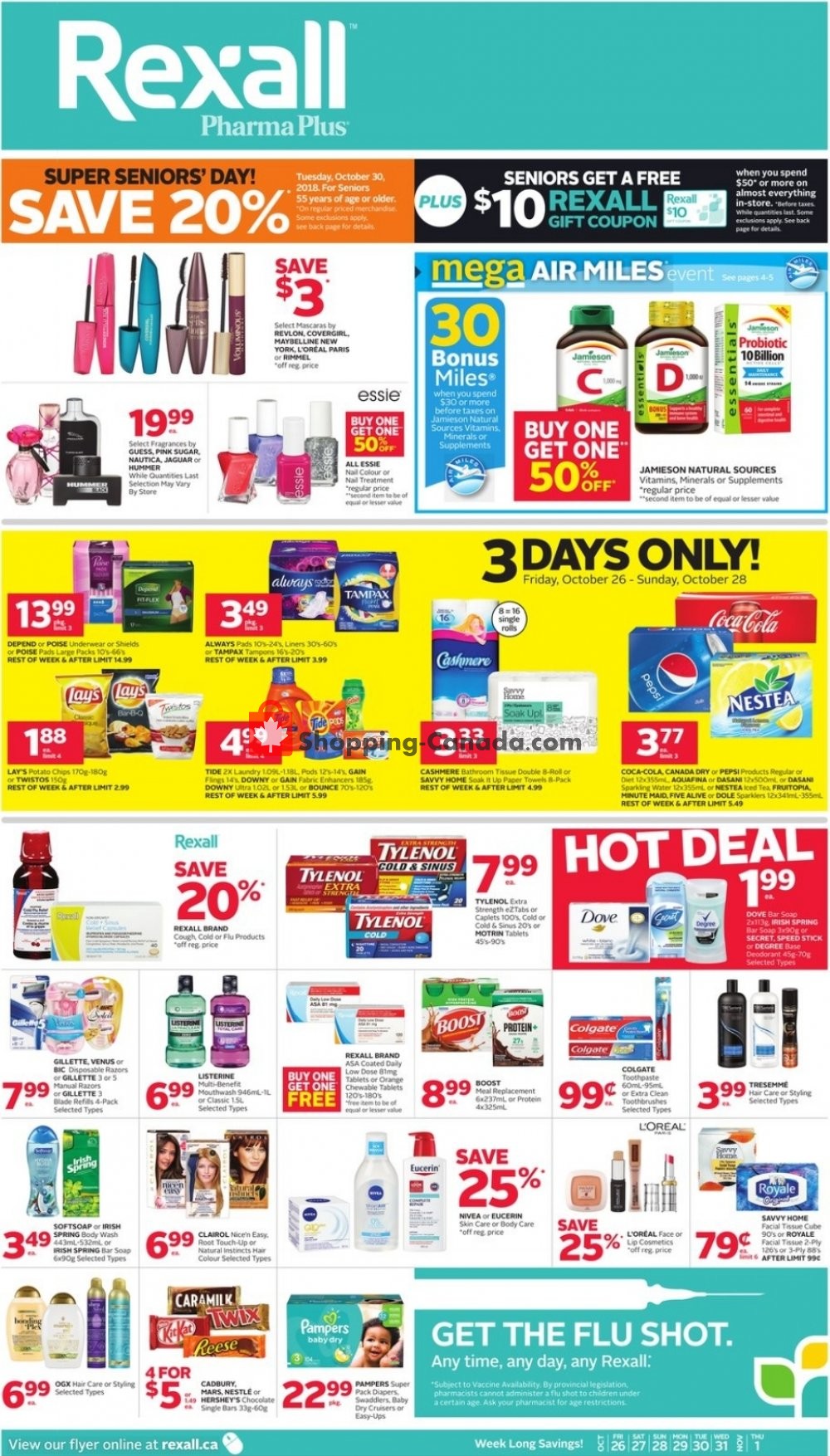 Rexall Drug Store flyer from Friday October 26, 2018 to Thursday November 1, 2018 - page 2