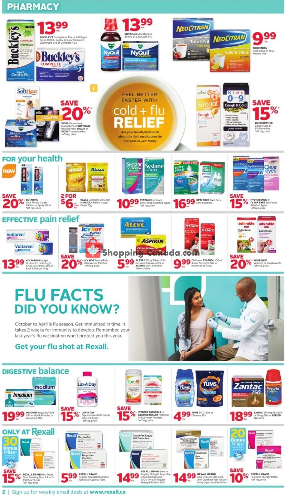 Rexall Drug Store flyer from Friday October 26, 2018 to Thursday November 1, 2018 - page 4