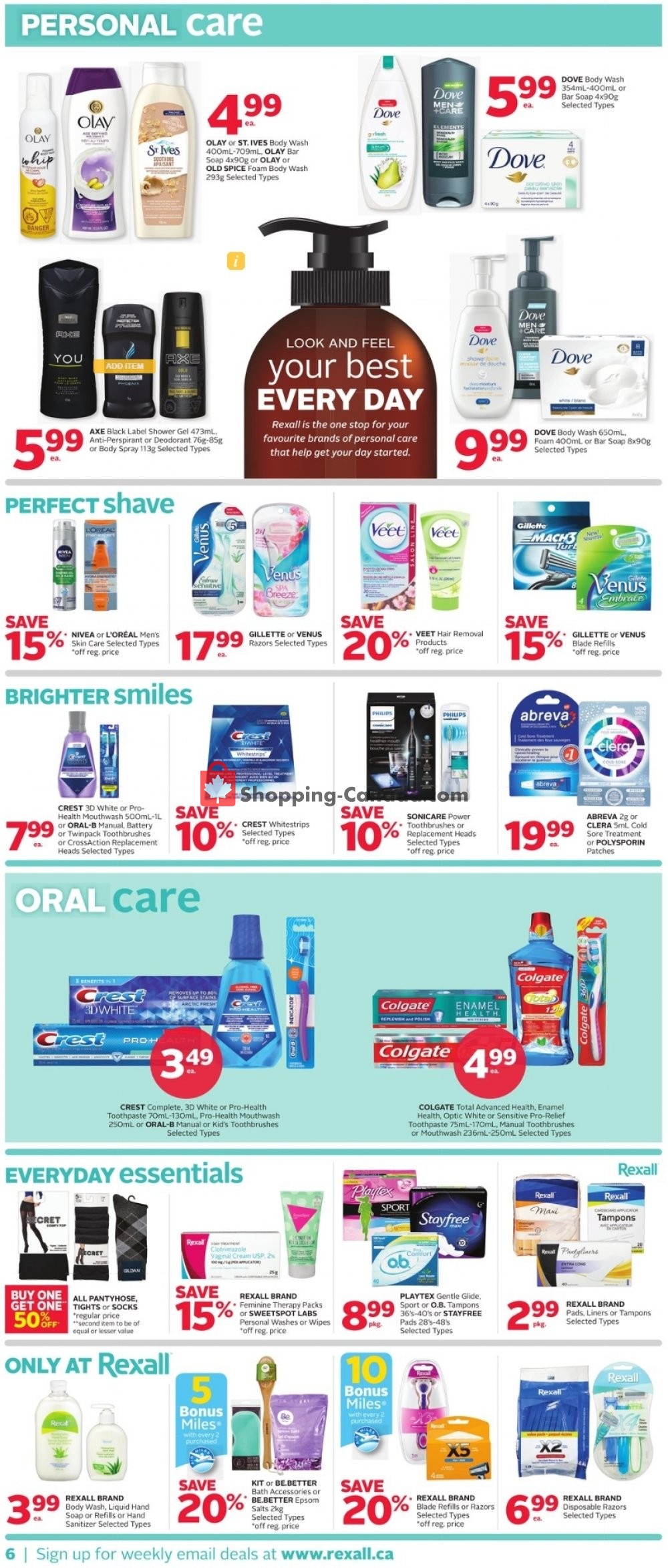 Rexall Drug Store flyer from Friday January 4, 2019 to Thursday January 10, 2019 - page 10