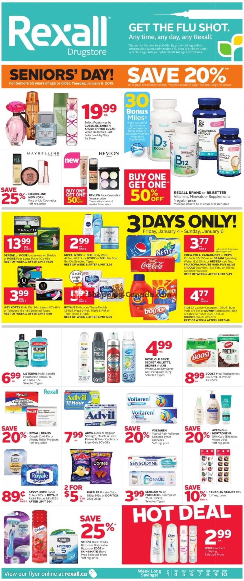 Rexall Drug Store flyer from Friday January 4, 2019 to Thursday January 10, 2019 - page 3
