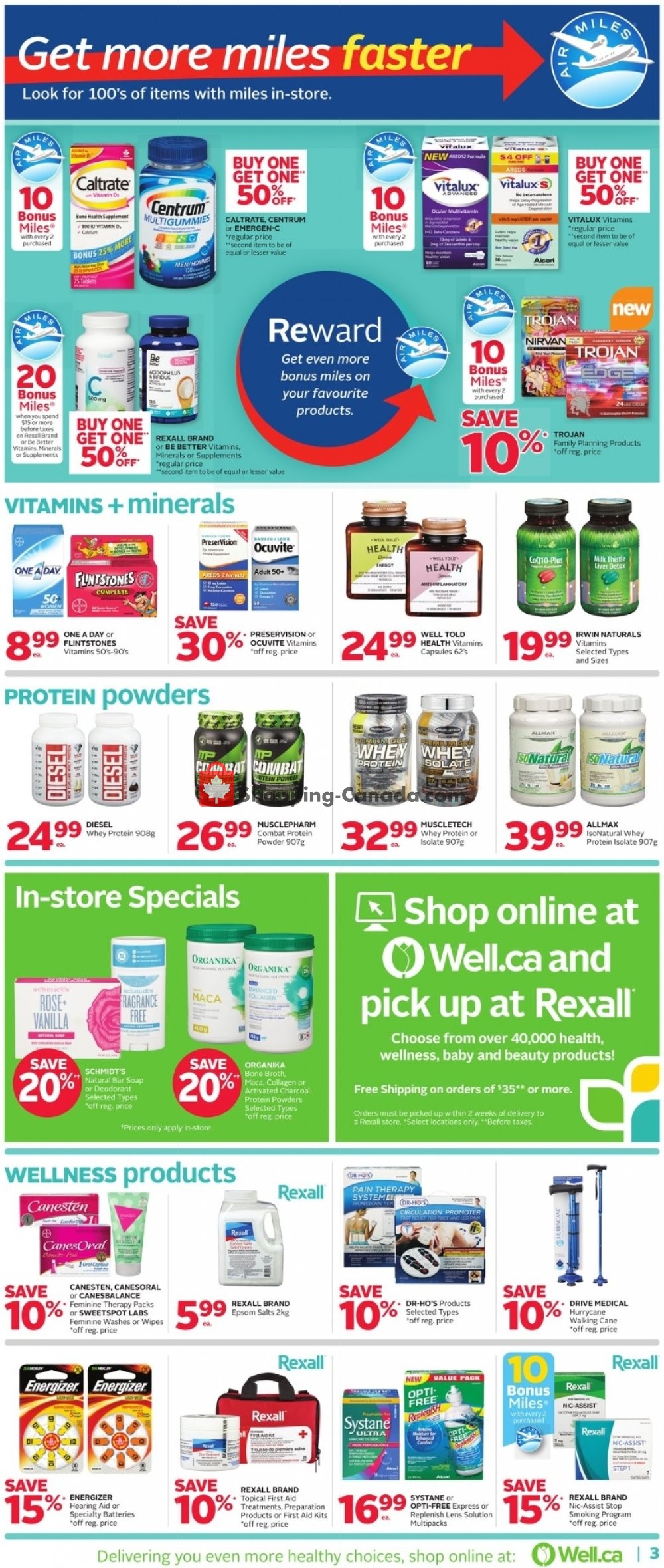 Rexall Drug Store flyer from Friday March 8, 2019 to Thursday March 14, 2019 - page 4