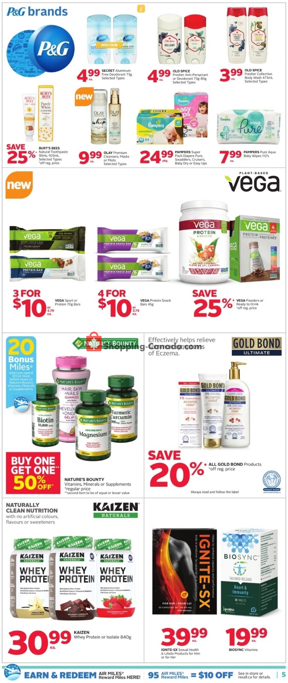 Rexall Drug Store flyer from Friday March 8, 2019 to Thursday March 14, 2019 - page 6