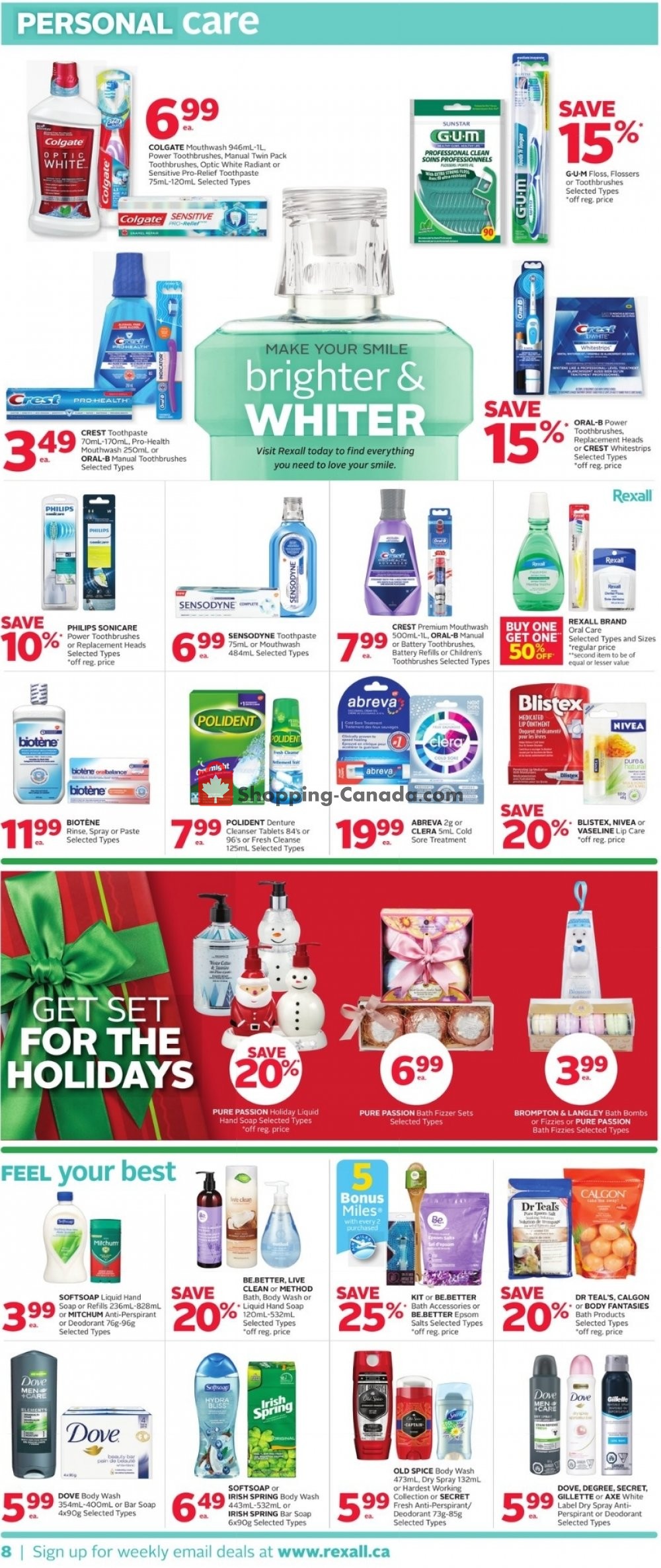 Rexall Drug Store flyer from Friday November 30, 2018 to Thursday December 6, 2018 - page 12