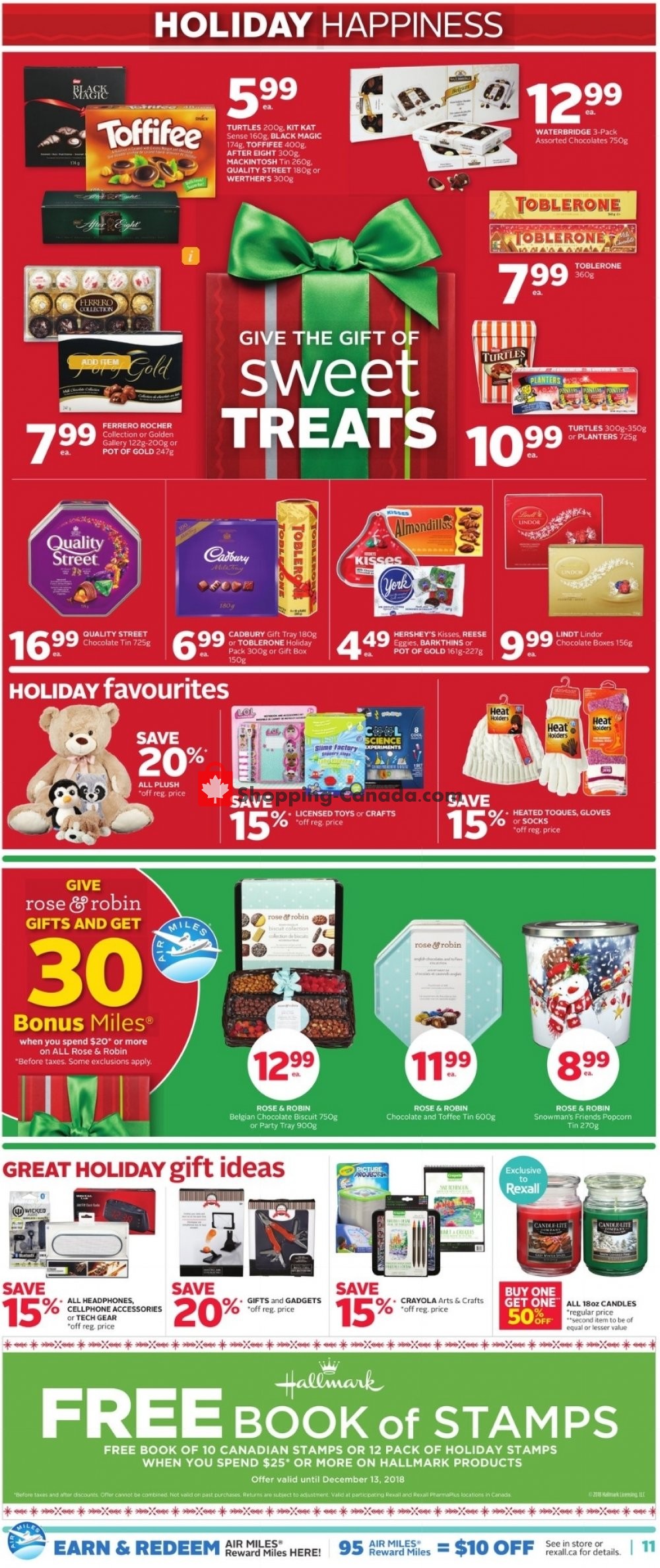 Rexall Drug Store flyer from Friday November 30, 2018 to Thursday December 6, 2018 - page 15