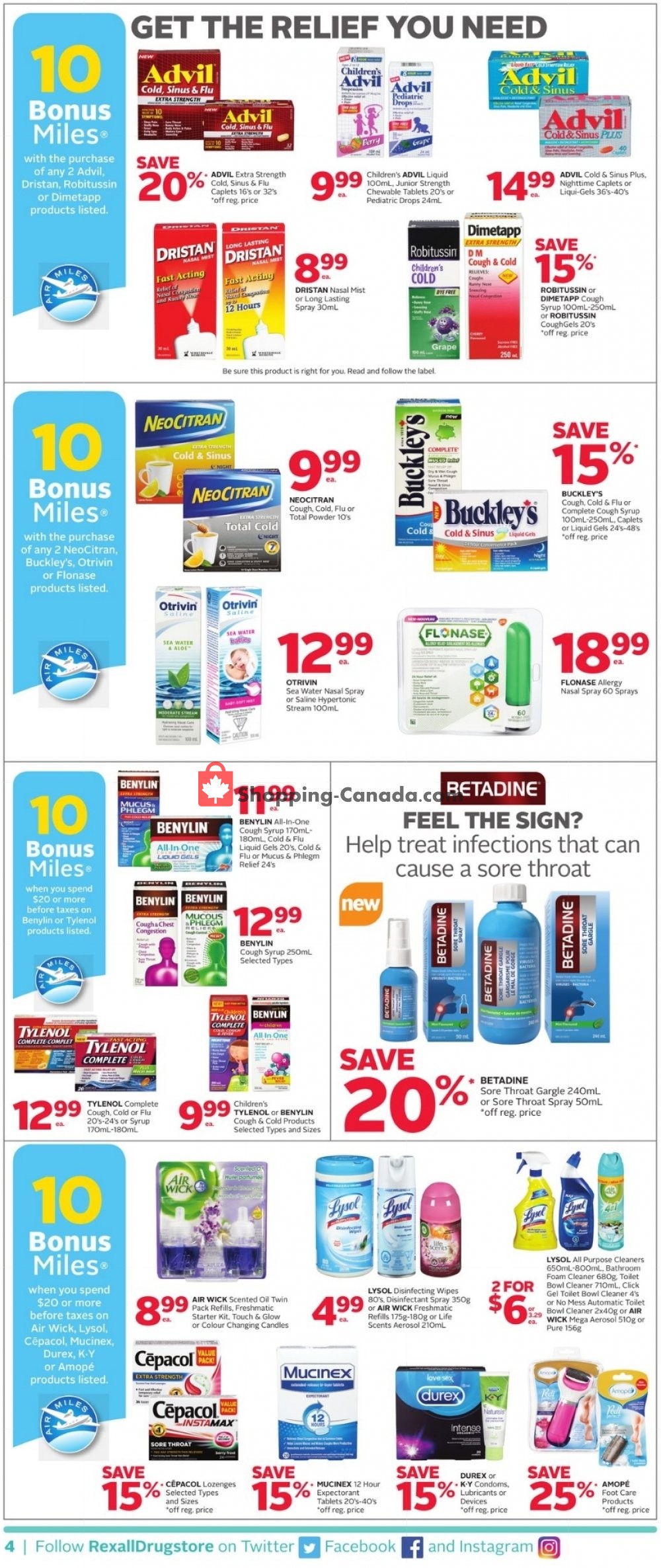 Rexall Drug Store flyer from Friday November 30, 2018 to Thursday December 6, 2018 - page 7