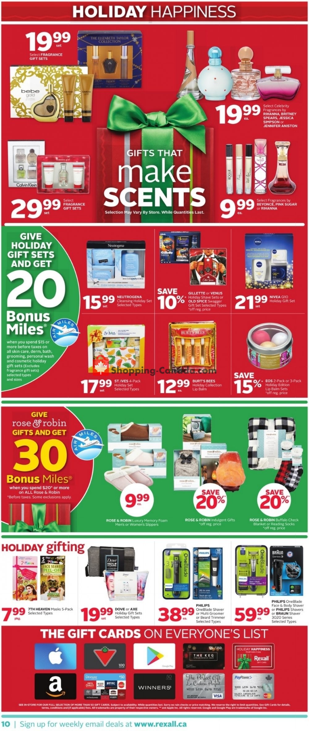 Rexall Drug Store flyer from Friday November 30, 2018 to Thursday December 6, 2018 - page 14