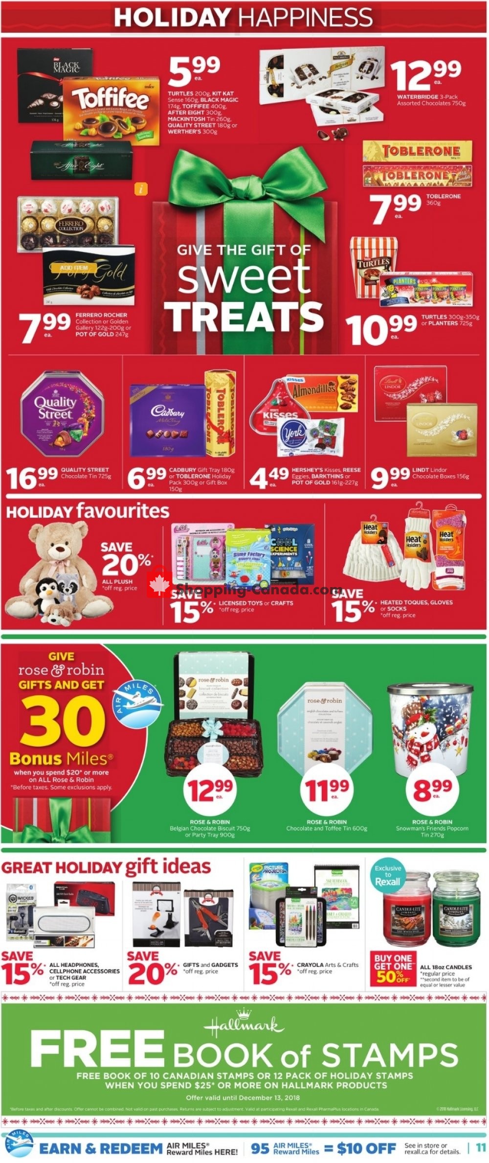 Rexall Drug Store flyer from Friday November 30, 2018 to Thursday December 6, 2018 - page 15
