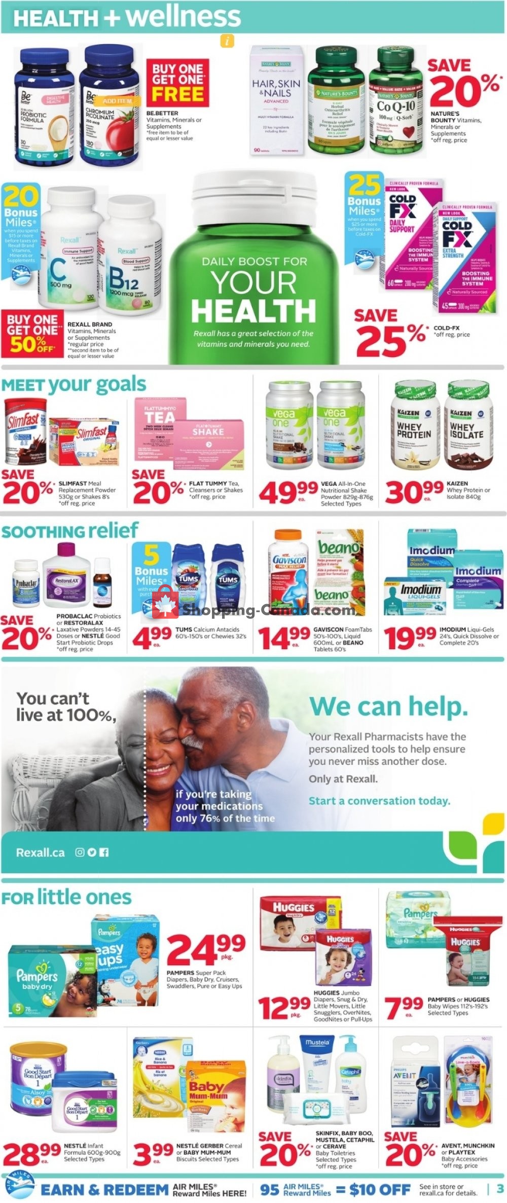 Rexall Drug Store flyer from Friday December 28, 2018 to Thursday January 3, 2019 - page 6