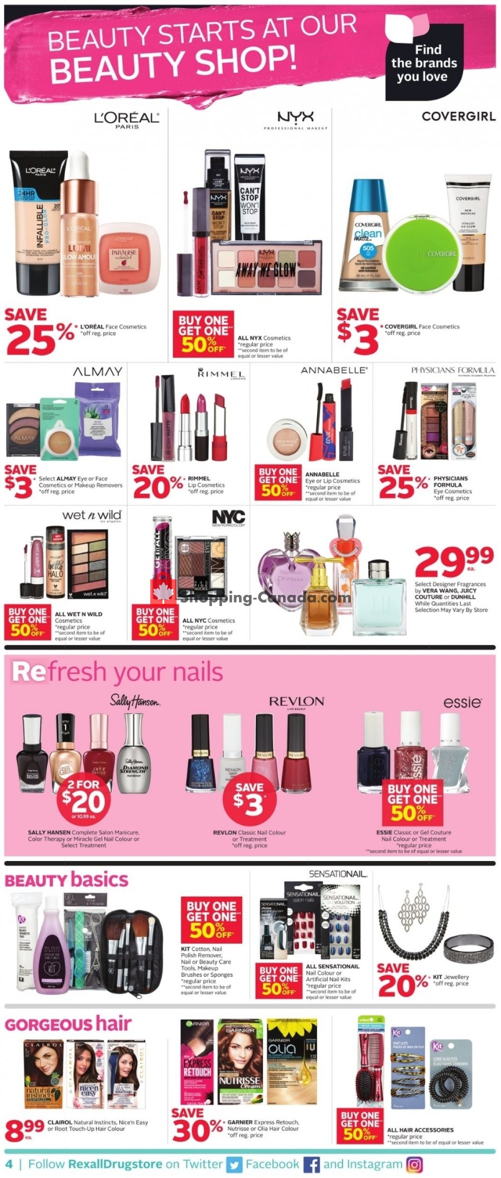 Rexall Drug Store flyer from Friday January 4, 2019 to Thursday January 10, 2019 - page 7