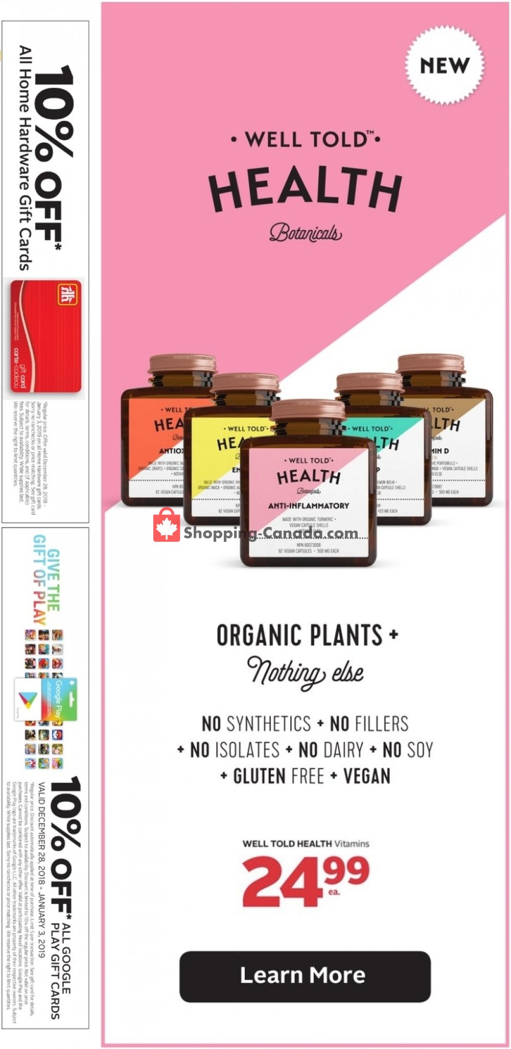 Rexall Drug Store flyer from Friday December 28, 2018 to Thursday January 3, 2019 - page 14