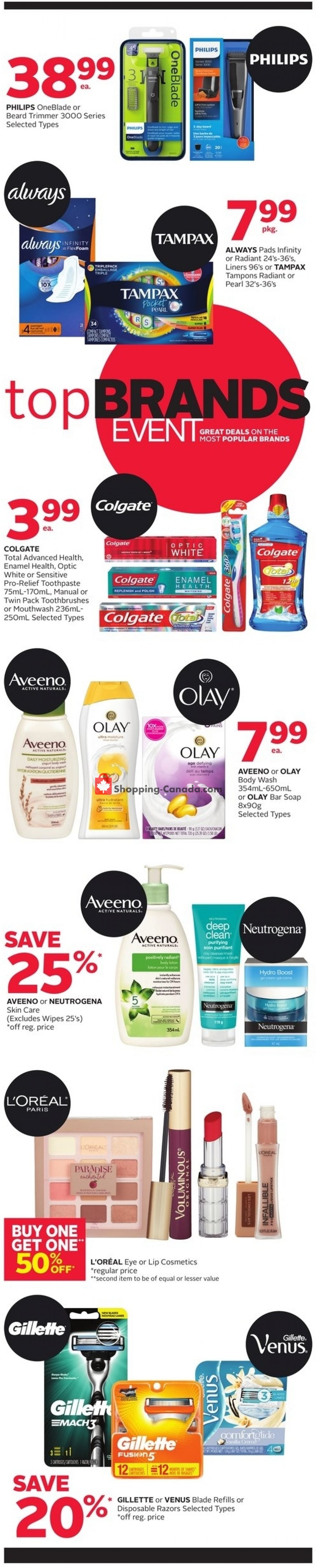 Rexall Drug Store flyer from Friday December 28, 2018 to Thursday January 3, 2019 - page 2