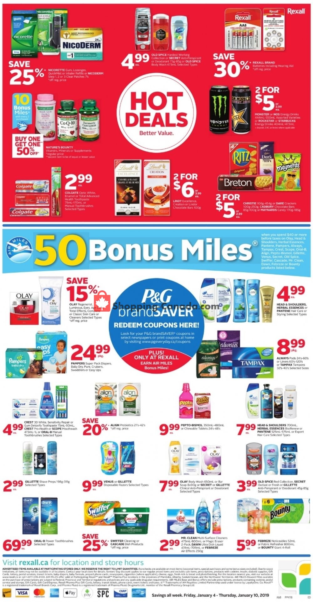 Rexall Drug Store flyer from Friday January 4, 2019 to Thursday January 10, 2019 - page 4