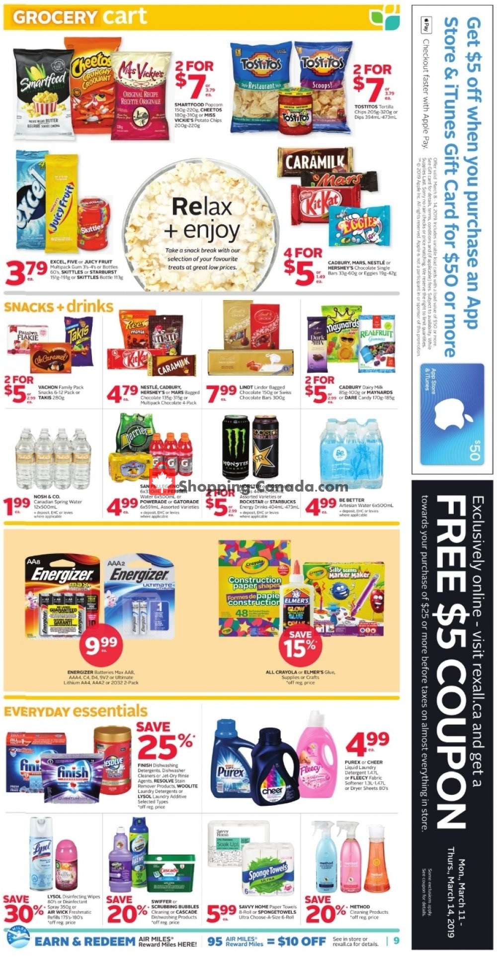 Rexall Drug Store flyer from Friday March 8, 2019 to Thursday March 14, 2019 - page 12