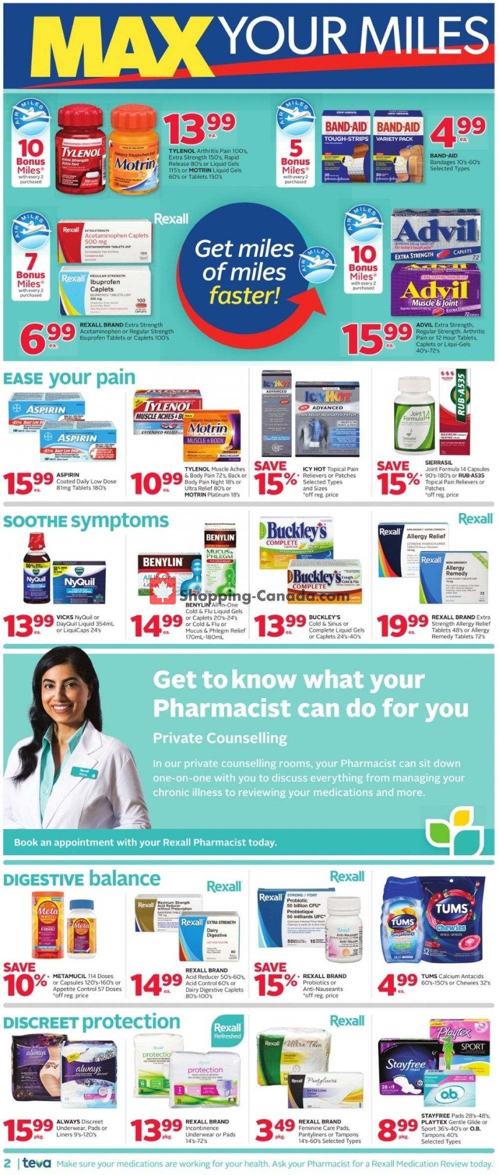 Rexall Drug Store flyer from Friday March 8, 2019 to Thursday March 14, 2019 - page 3