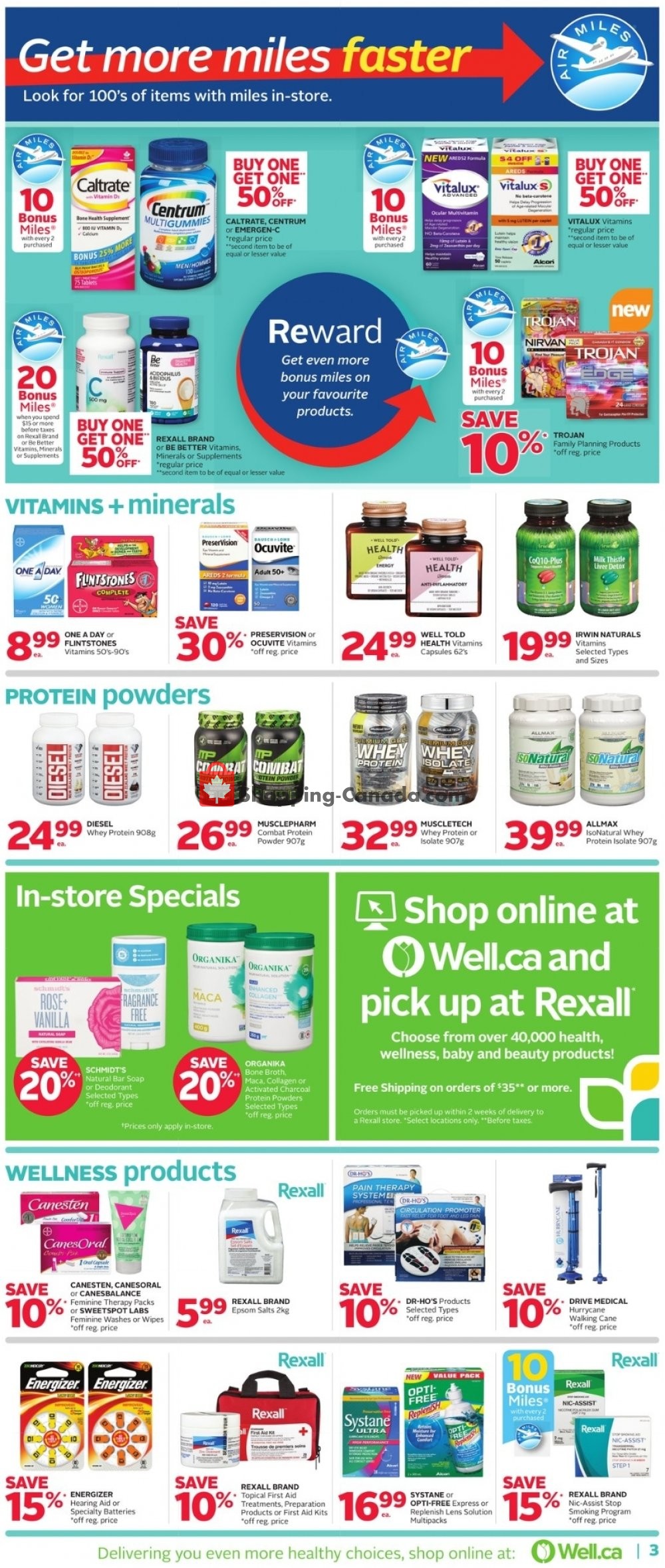 Rexall Drug Store flyer from Friday March 8, 2019 to Thursday March 14, 2019 - page 4