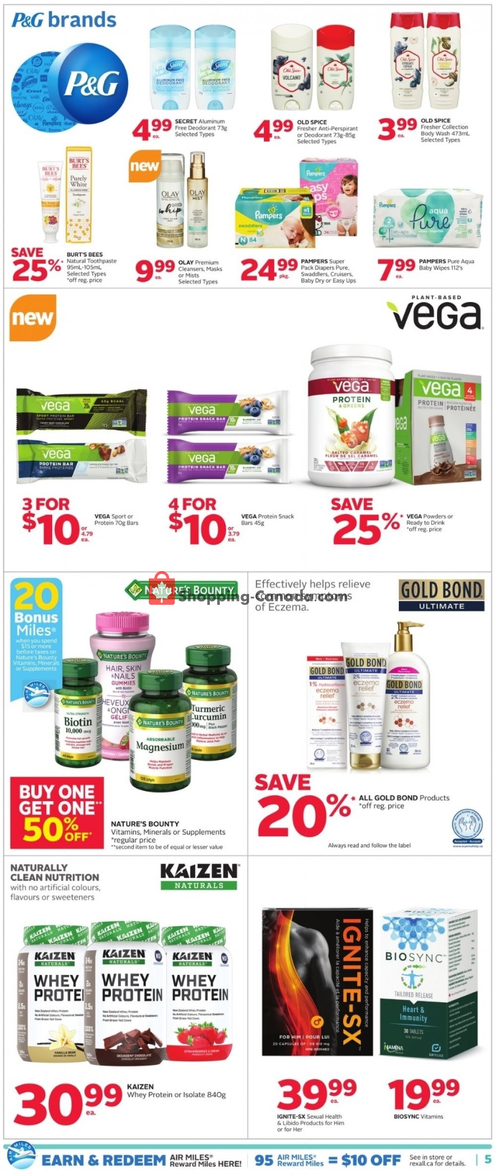 Rexall Drug Store flyer from Friday March 8, 2019 to Thursday March 14, 2019 - page 6