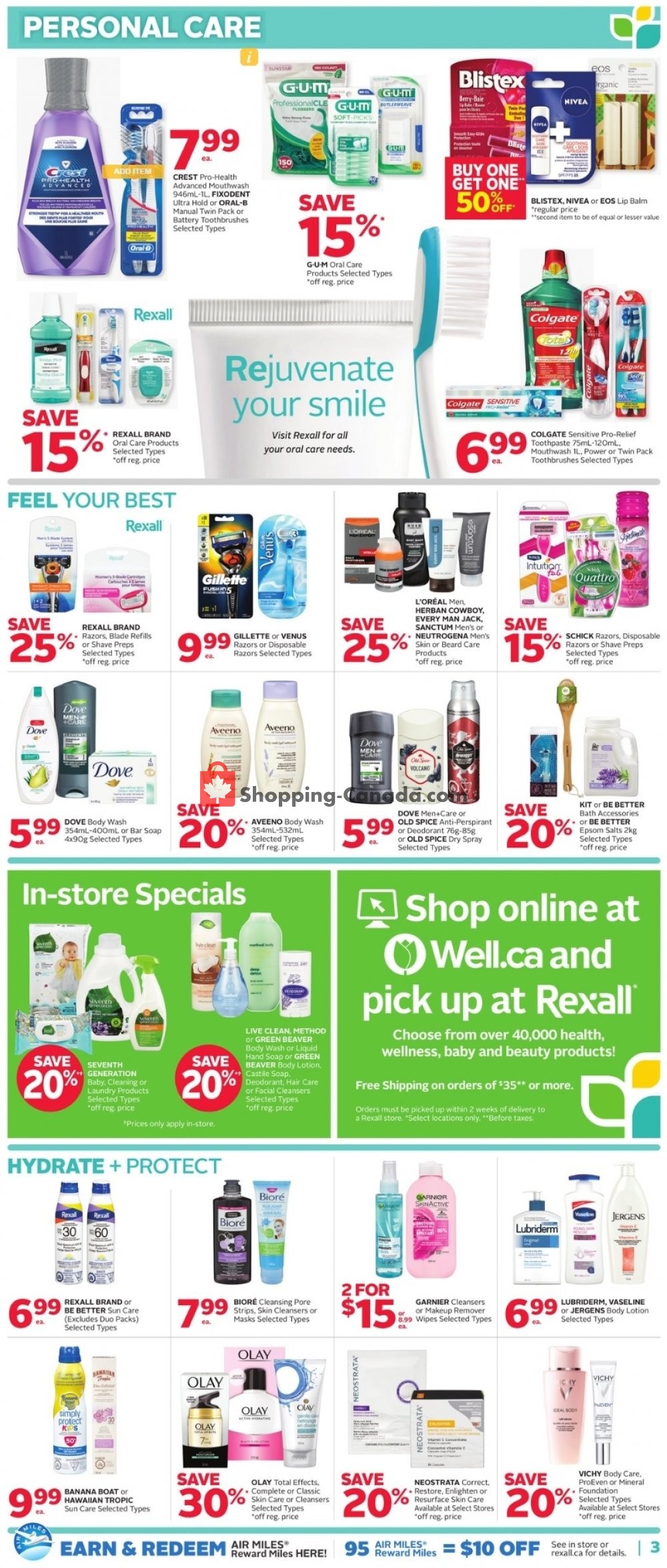 Rexall Drug Store flyer from Friday August 9, 2019 to Thursday August 15, 2019 - page 4