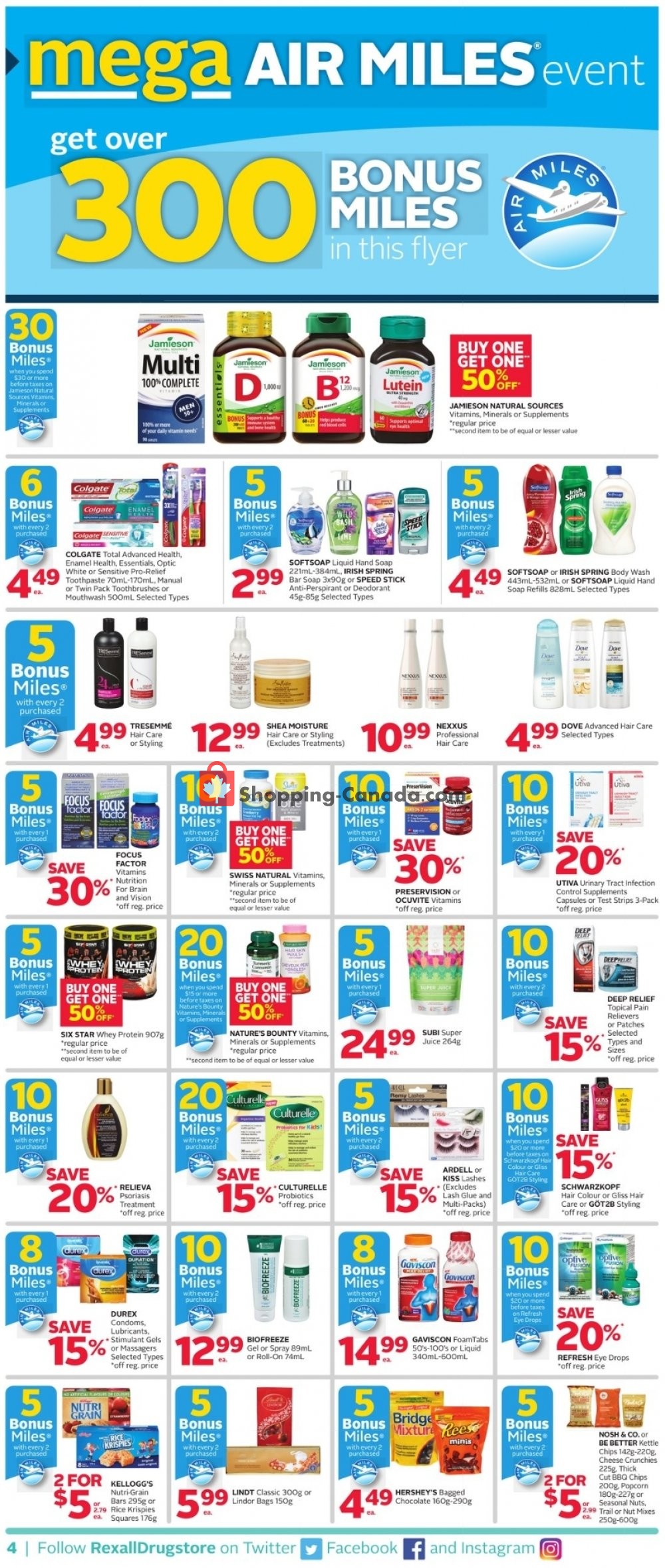 Rexall Drug Store flyer from Friday August 9, 2019 to Thursday August 15, 2019 - page 5