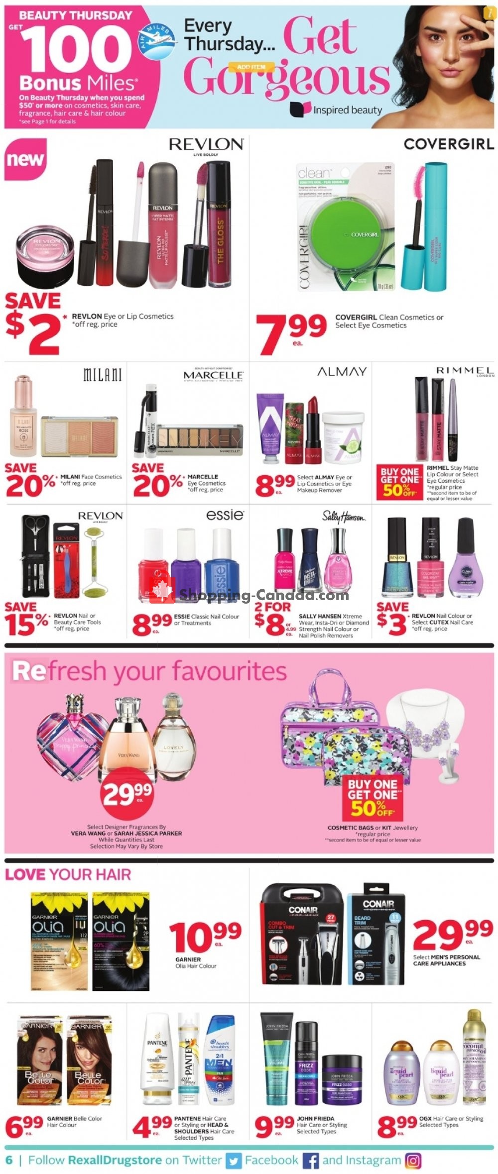 Rexall Drug Store flyer from Friday August 9, 2019 to Thursday August 15, 2019 - page 7