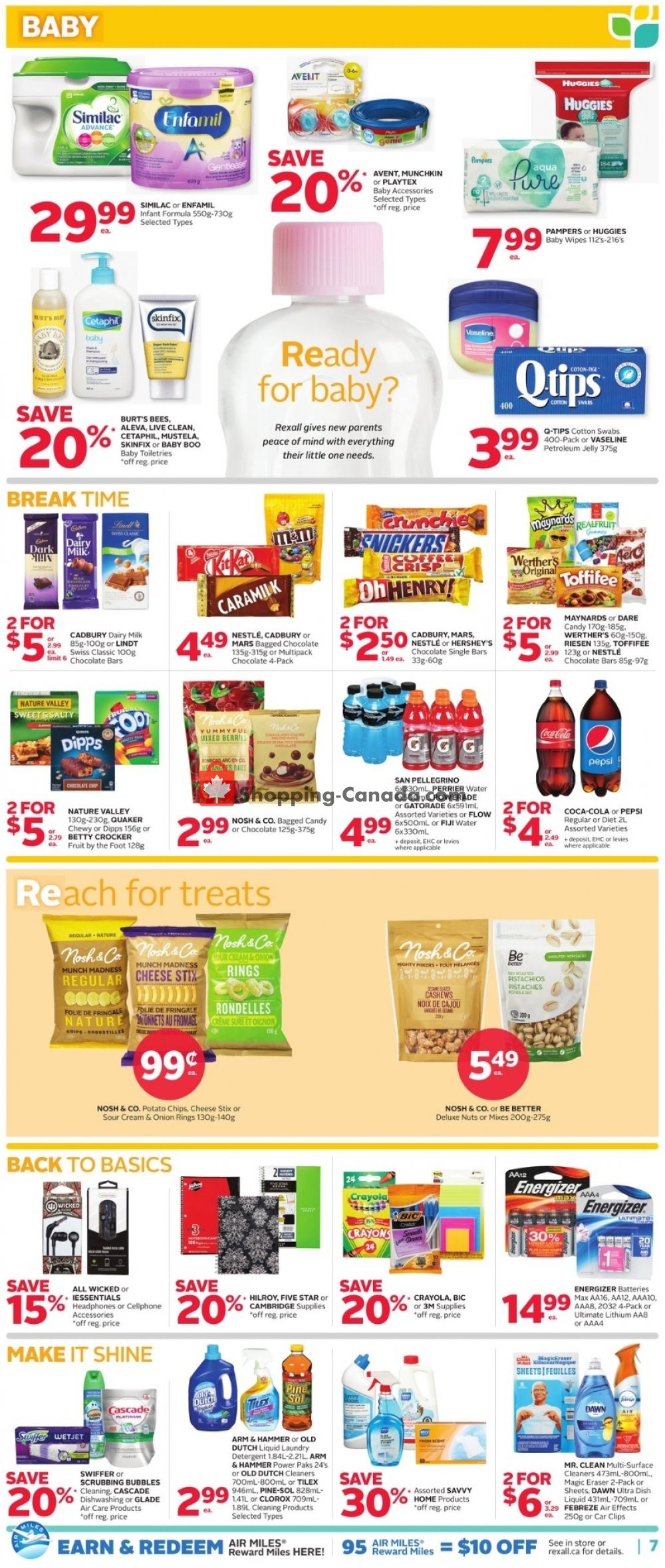 Rexall Drug Store flyer from Friday August 9, 2019 to Thursday August 15, 2019 - page 8