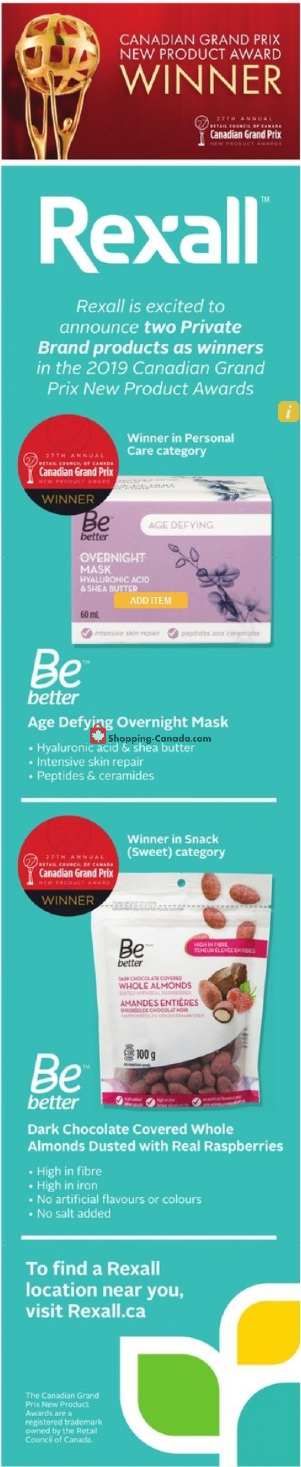 Rexall Drug Store flyer from Saturday December 26, 2020 to Thursday December 31, 2020 - page 4