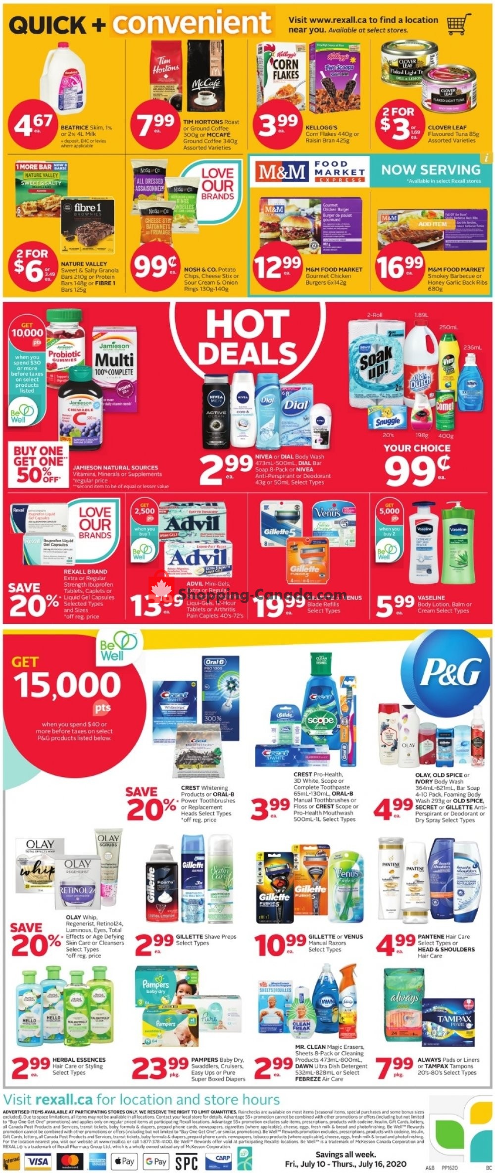 Rexall Drug Store flyer from Friday July 10, 2020 to Thursday July 16, 2020 - page 3