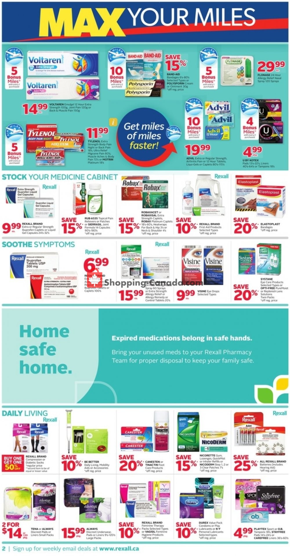 Rexall Drug Store flyer from Friday July 12, 2019 to Thursday July 18, 2019 - page 3