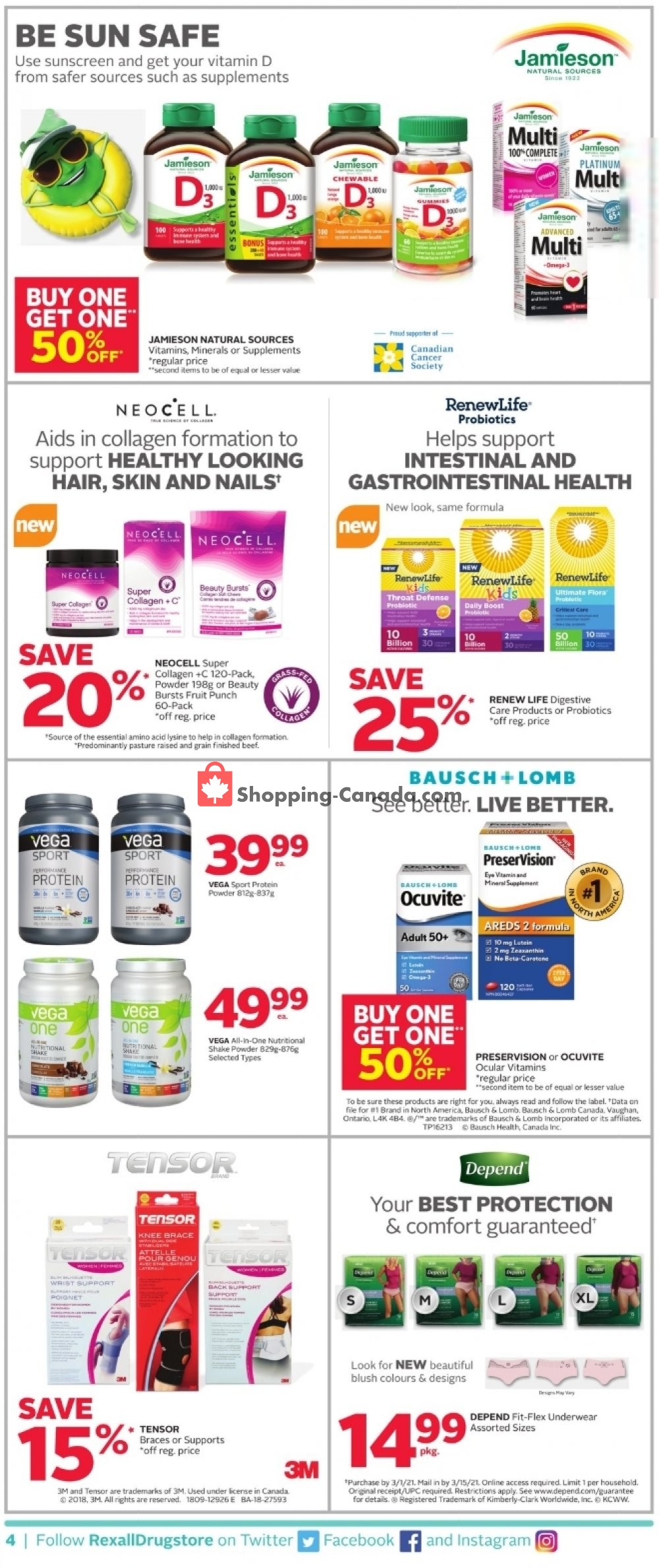 Rexall Drug Store flyer from Friday July 12, 2019 to Thursday July 18, 2019 - page 5