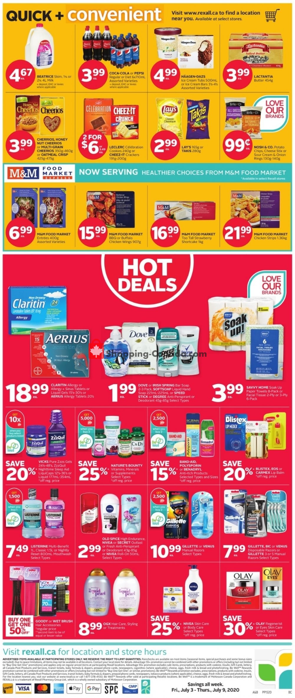 Rexall Drug Store flyer from Friday July 3, 2020 to Thursday July 9, 2020 - page 3