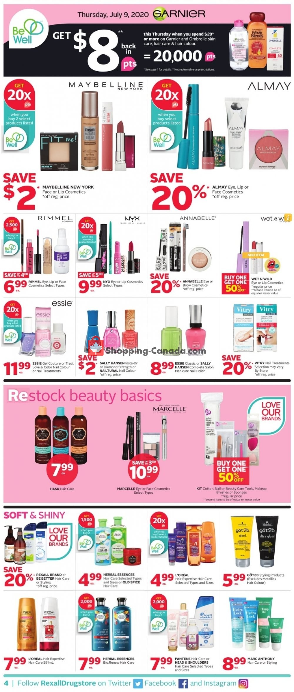 Rexall Drug Store flyer from Friday July 3, 2020 to Thursday July 9, 2020 - page 7