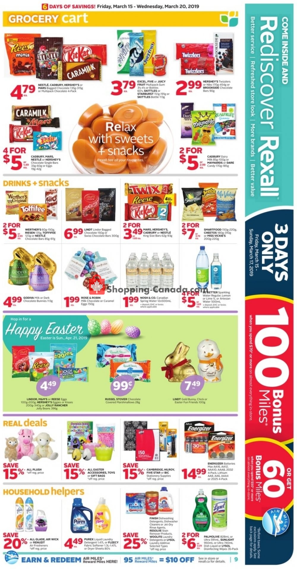 Rexall Drug Store flyer from Friday March 15, 2019 to Wednesday March 20, 2019 - page 14