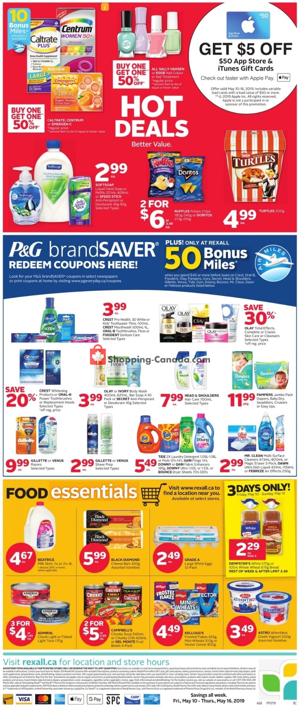 Rexall Drug Store flyer from Friday May 10, 2019 to Thursday May 16, 2019 - page 2