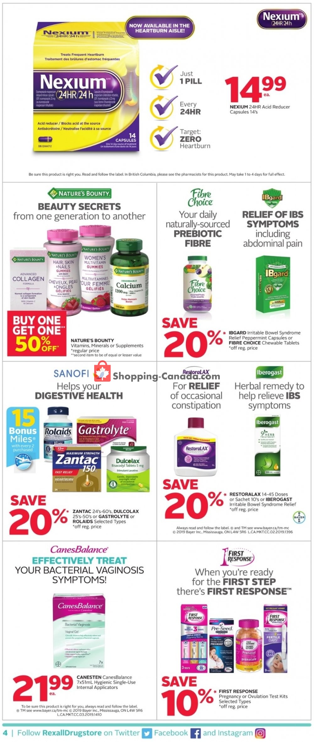 Rexall Drug Store flyer from Friday May 10, 2019 to Thursday May 16, 2019 - page 5